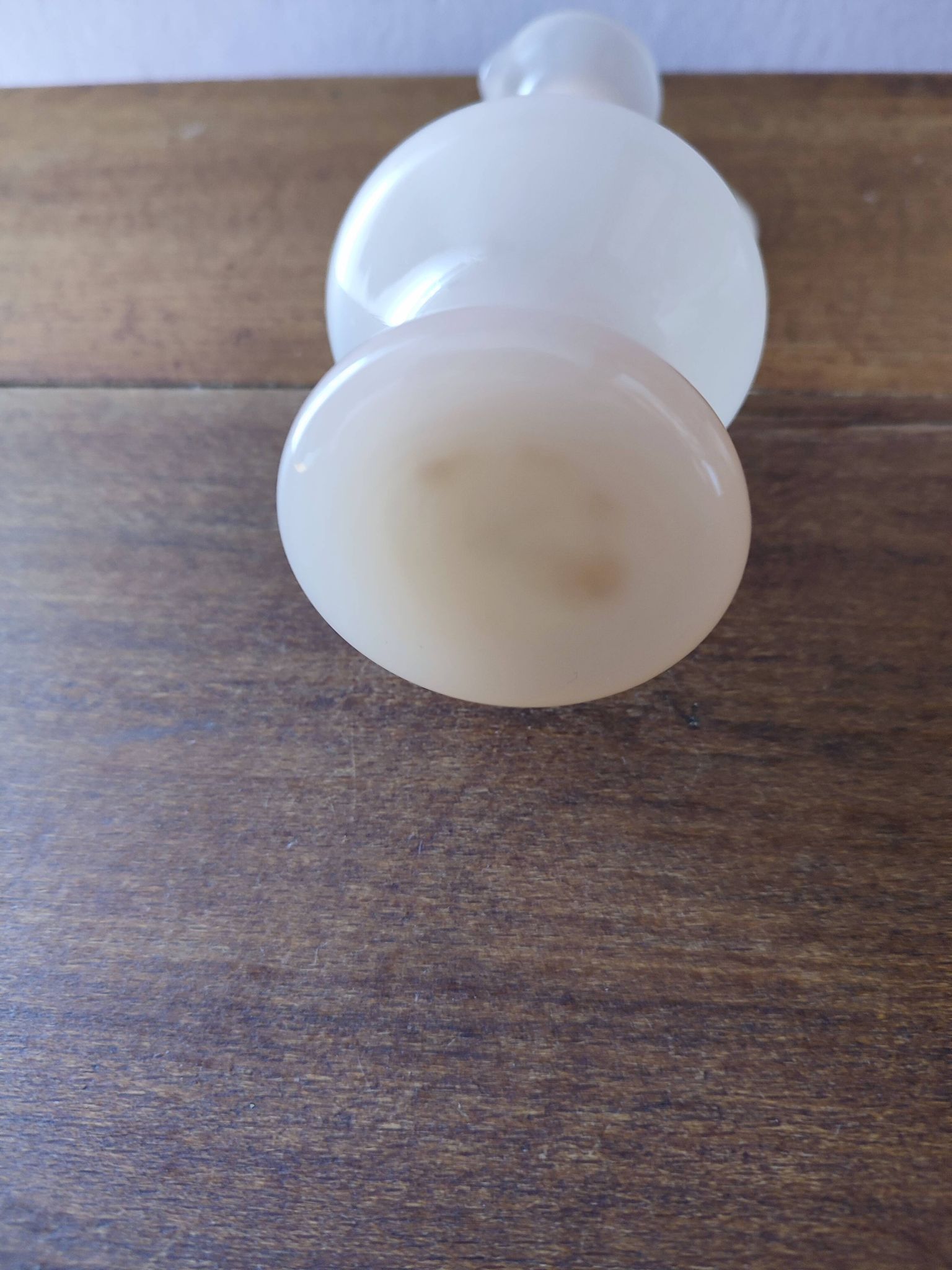 vase en opaline