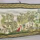Semi-mechanical "Country Scene" tapestry