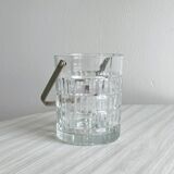 Glass ice bucket