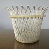 Mathieu Mategot pot cover in expanded metal from the 1950s