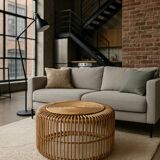 Table basse rotin
