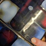 Oak coffee table by Guillerme and Chambron