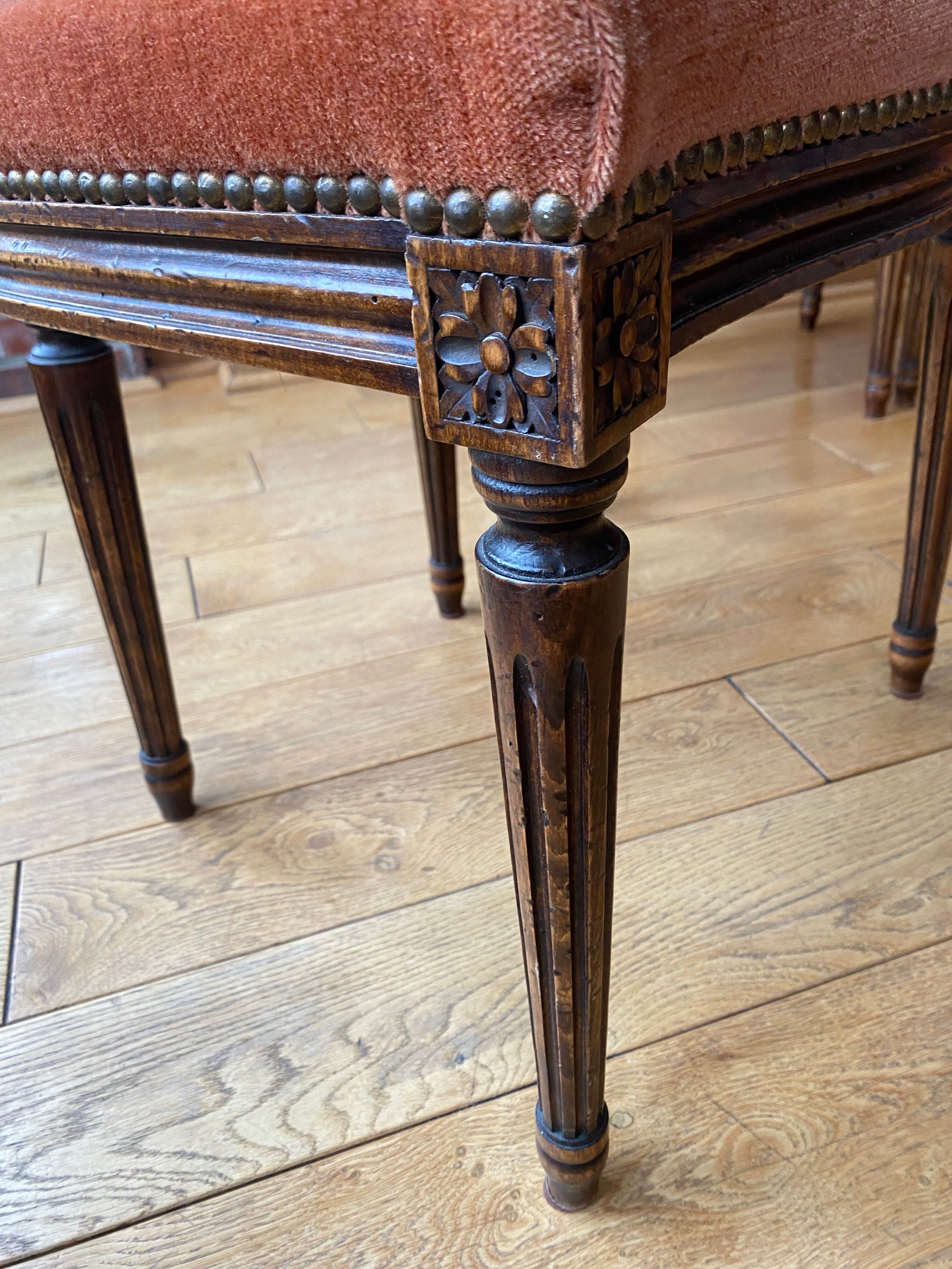 Antique medallion chairs