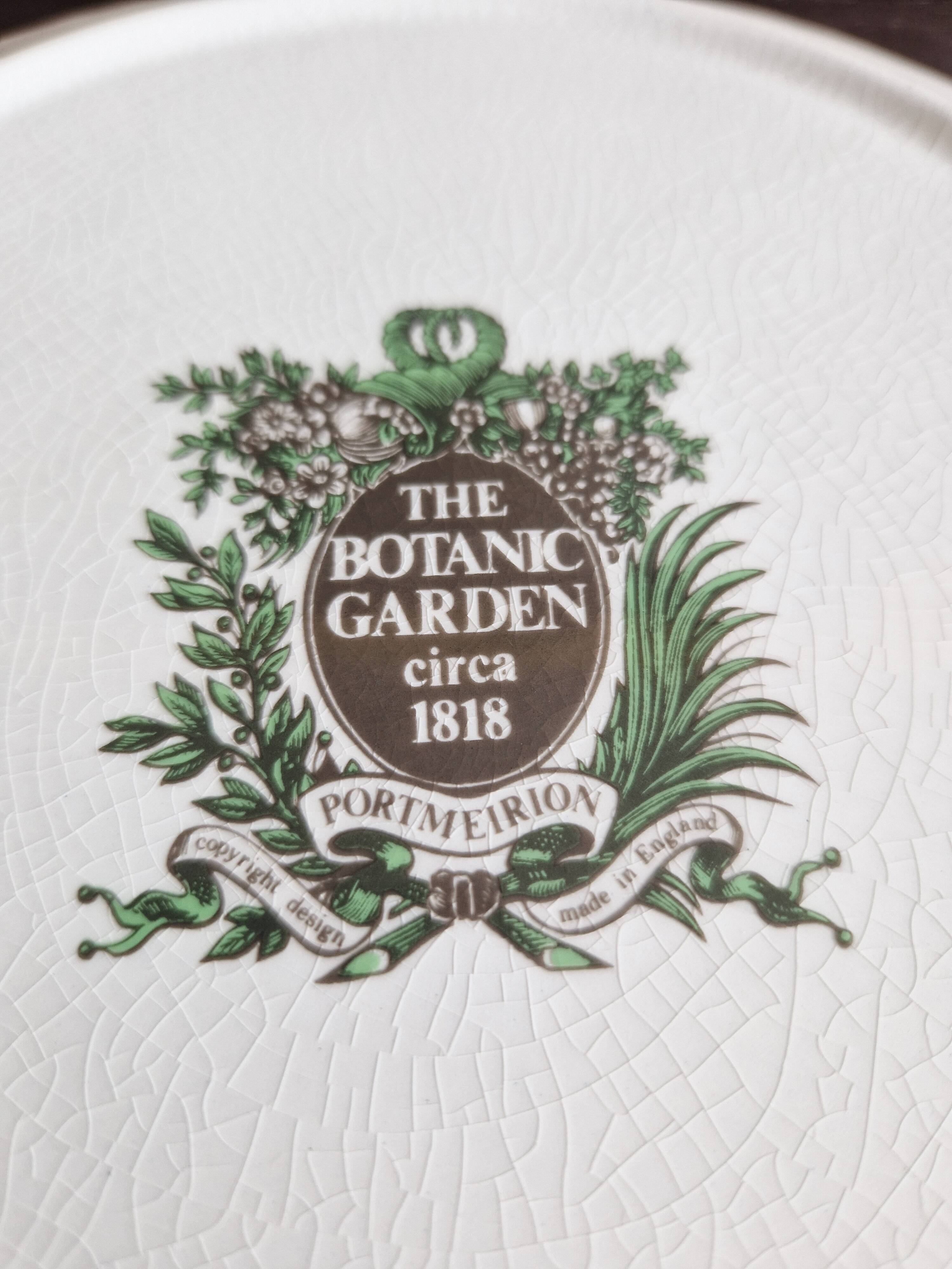 Large Portmeirion England Botanical Garden Series Fritillaria Design Plate