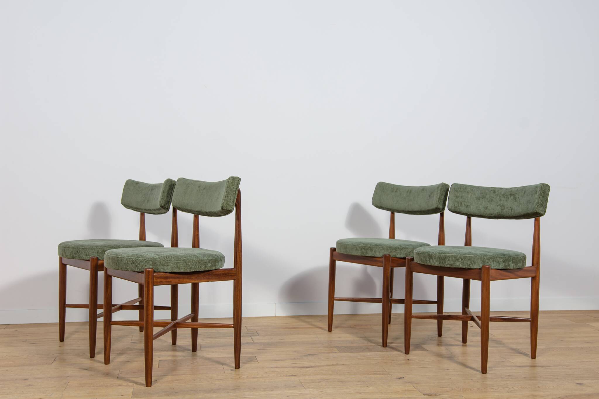 Mid-Century Teak Dining Chairs by Ib Kofod Larsen for G-Plan, 1960s.