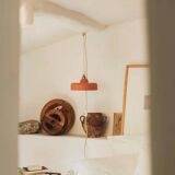 URSULE - Red terracotta - Portable lamp