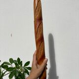 Vintage baguette bread knife - resin and stainless steel bread - kitchen utensil
