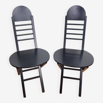 Postmodern folding chairs