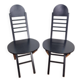 Chaises pliantes postmodernes