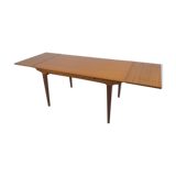 Scandinavian dining table teak design vintage 60s