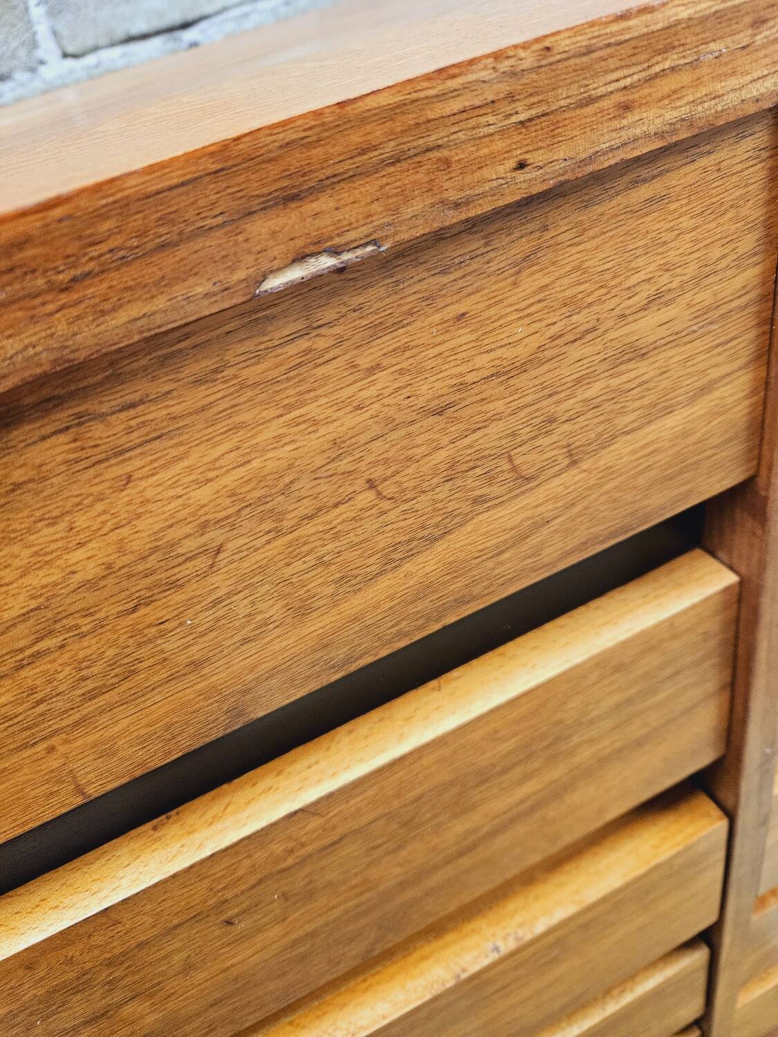 Commode ou meuble de métier scandinave 1970