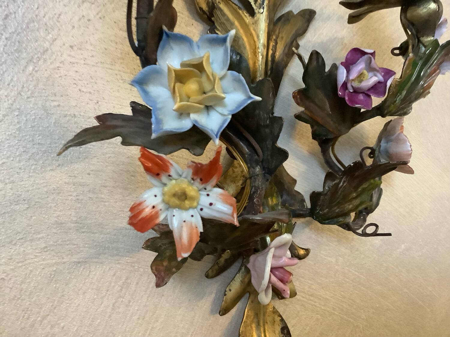 Antique Italian wall lamp