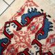 Moroccan vintage carpet Berber handmade 80cm x 165cm 1970s, 1C713
