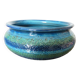 Vase Aldo Londi for Bitossi in "Rimini blue" ceramic from the 1960s.
