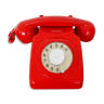 British red 1970's 'General Post Office' rotary dial 746 telephone
