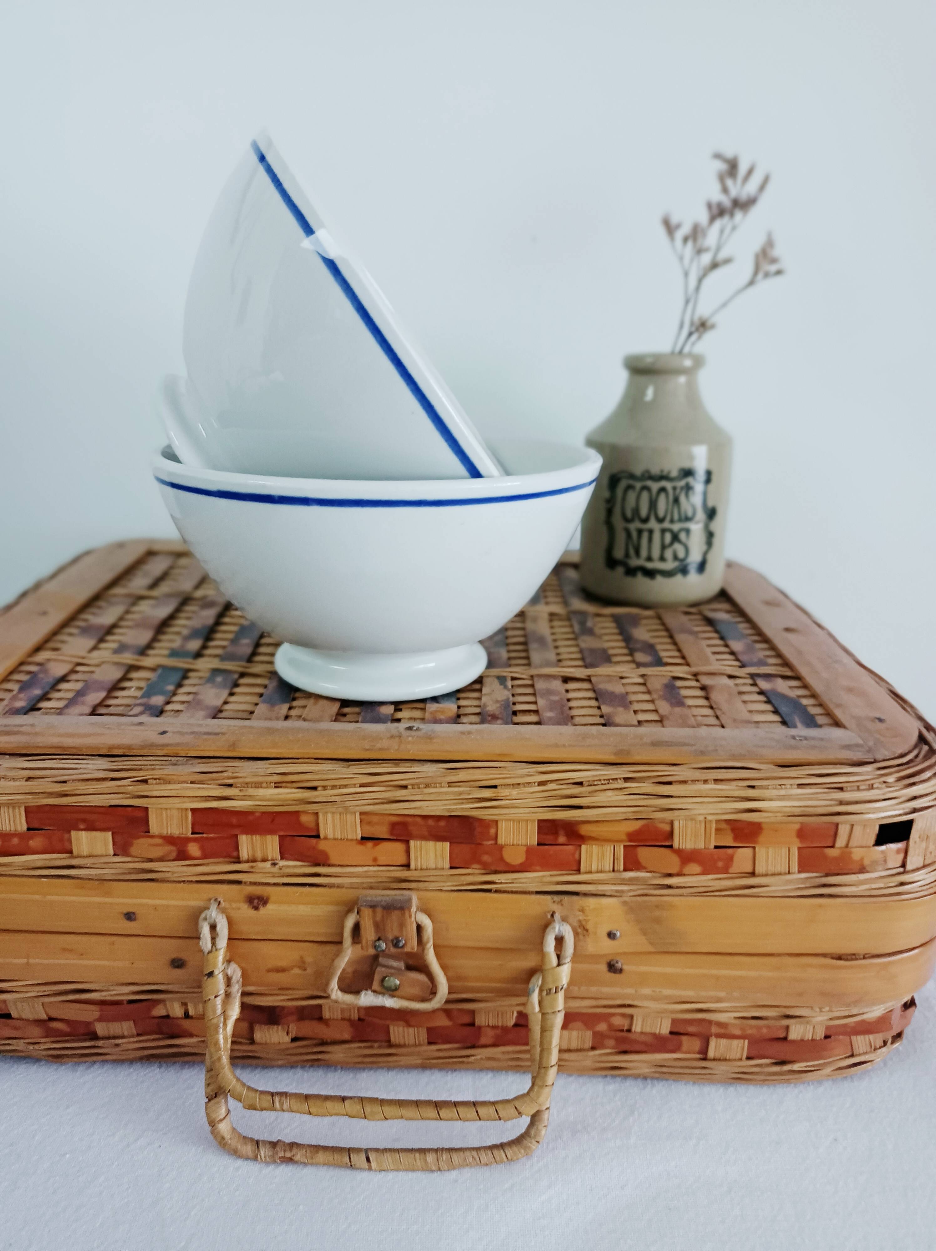 Set of 2 Sarreguemines bowls