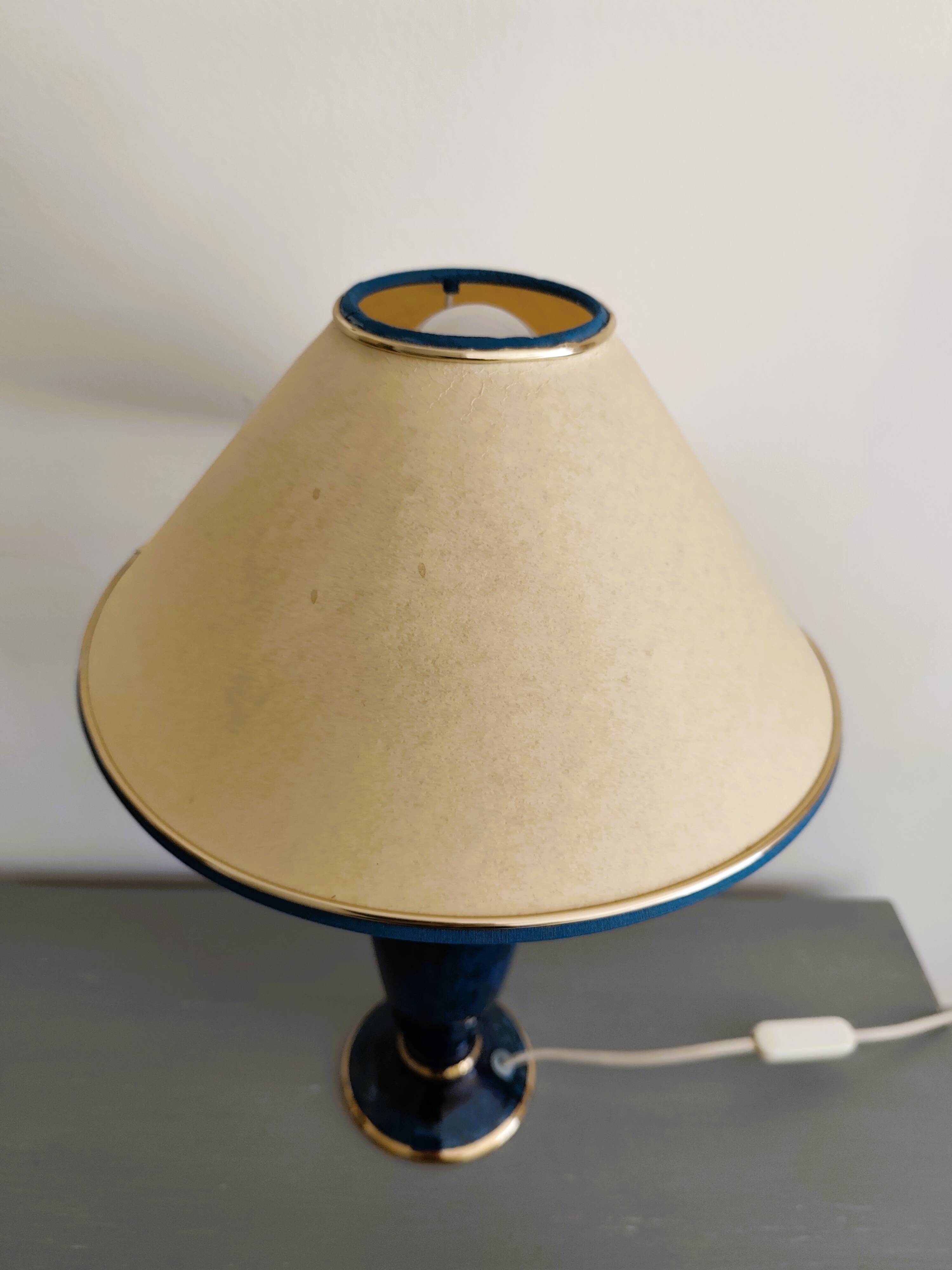 Sampa Helios lamp blue base