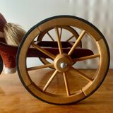 Vintage Sulky horse tricycle in wood and plush