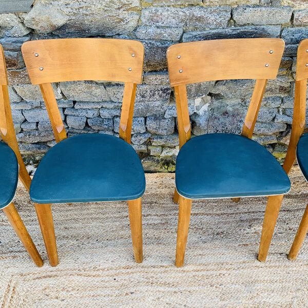 Ensemble de 4 chaises bistrot