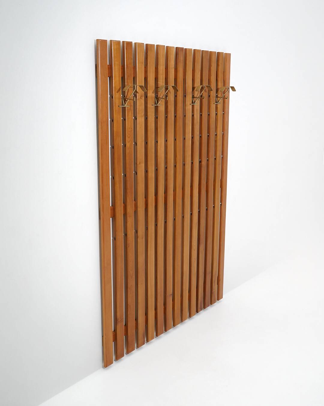 Wall-mounted coat rack by Gianfranco Frattini, 1950s