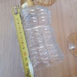 Set of 7 vintage glass globe pendants