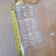 Lot de 7 suspensions globes vintage en verre