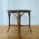 Guéridon table basse vintage en rotin