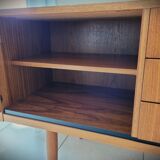 Scandinavian design teak row