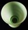 Vase, opaline vert, vers 1930 (art déco)
