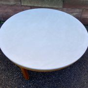 Table basse vintage 1970 french coffee table Mid-Century