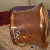 Cache pot ancien cuivre