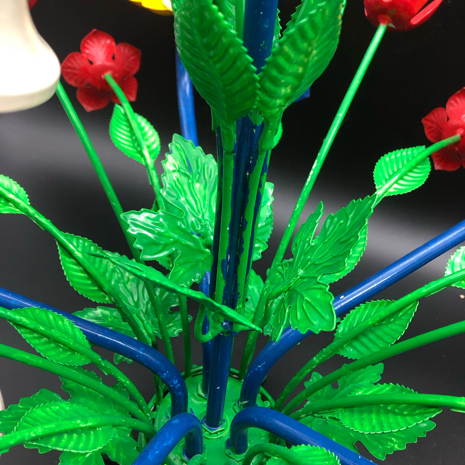 Vintage floral chandelier