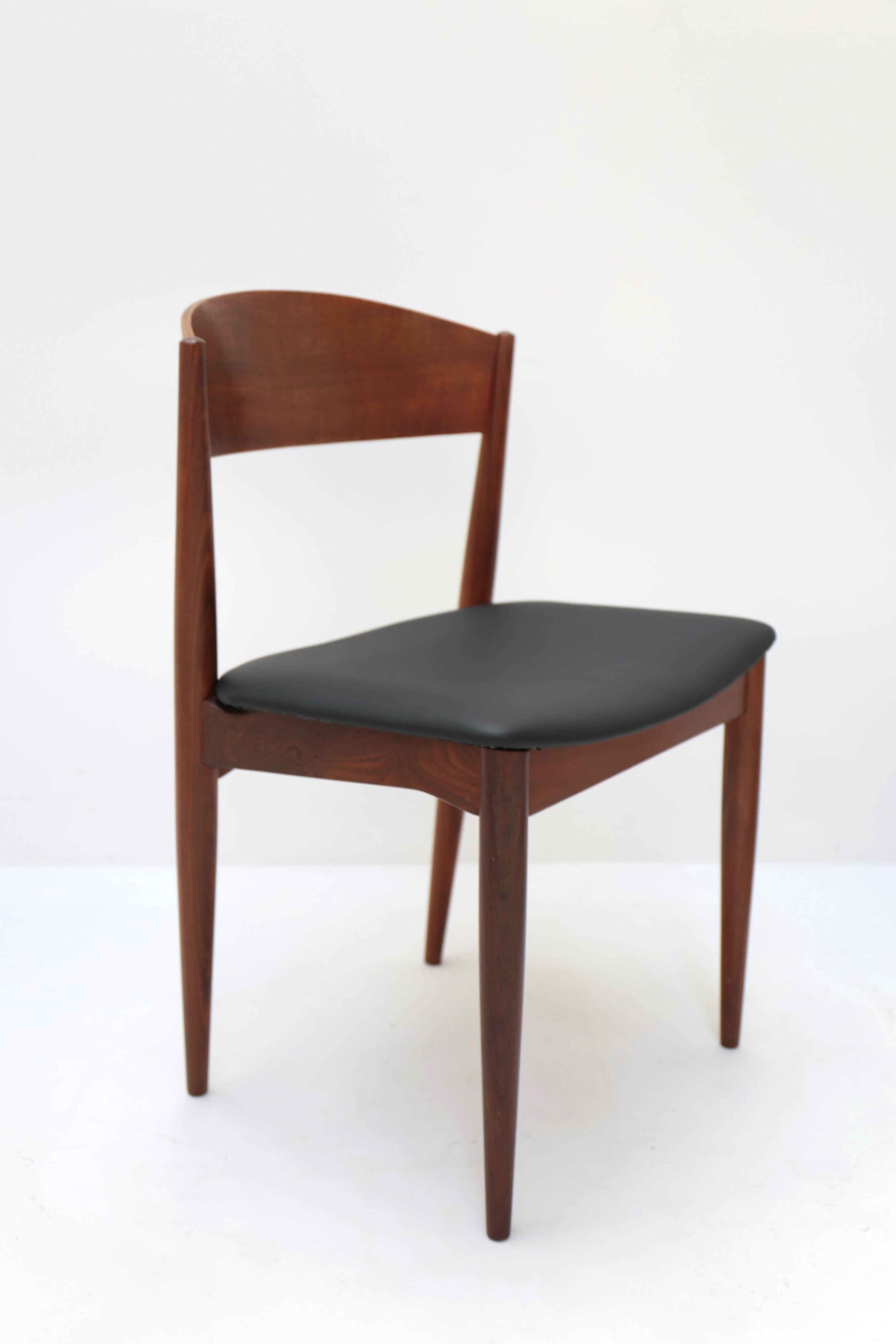 Set of 4 Danish chairs Jydsk Mobelindustri, 1960s