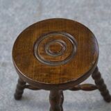 Stool in the style of Charles Dudouyt, 1960s