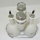 Condiment porcelain set