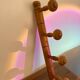 Vintage wall coat rack