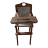 Chaise haute bébé poupée jouef moulin Roty bois massif