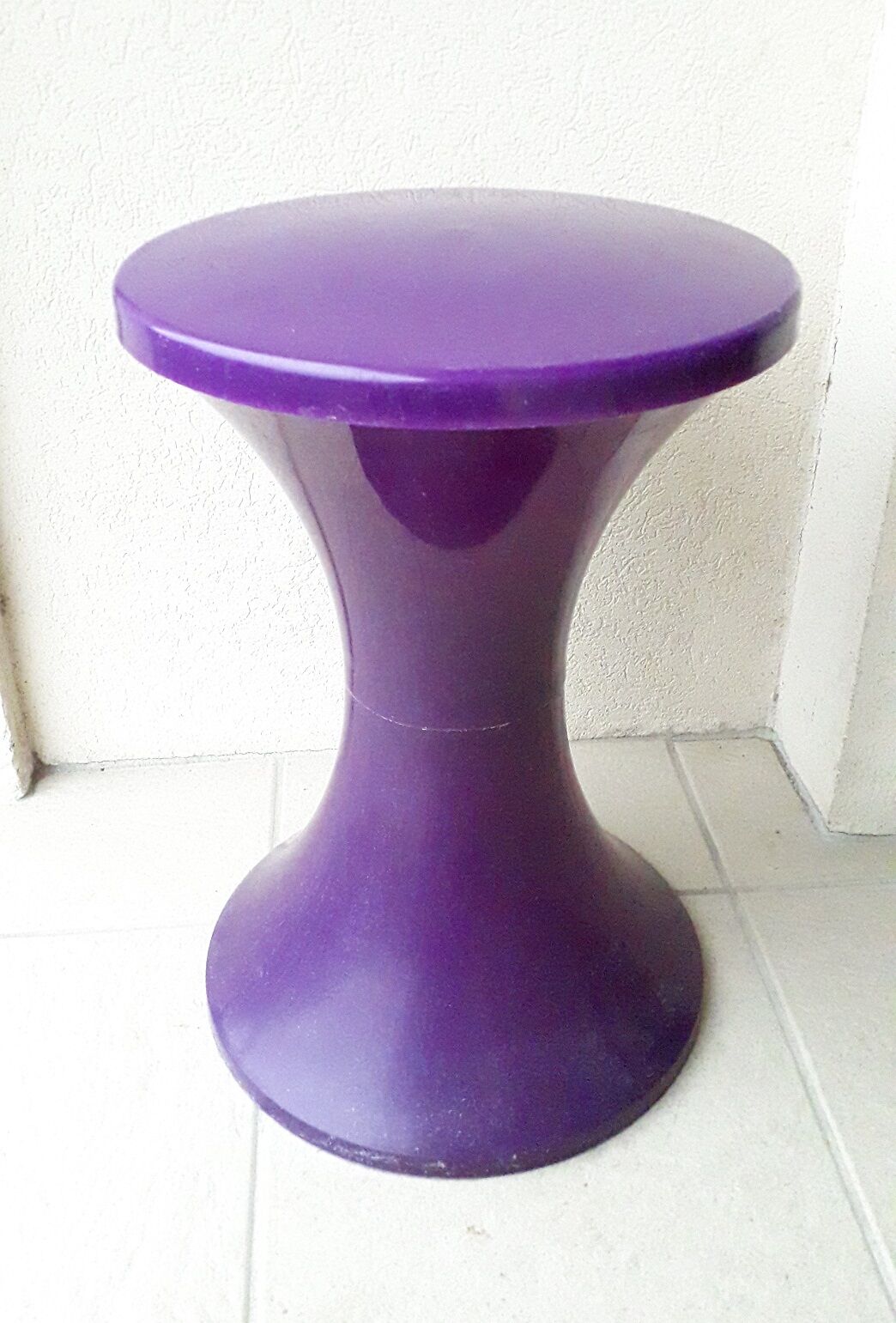 Purple tam tam stool