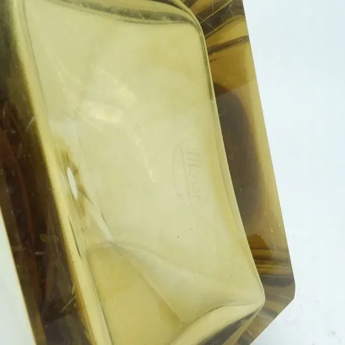 M7B Moser - yellow sensational carafe ART DECO