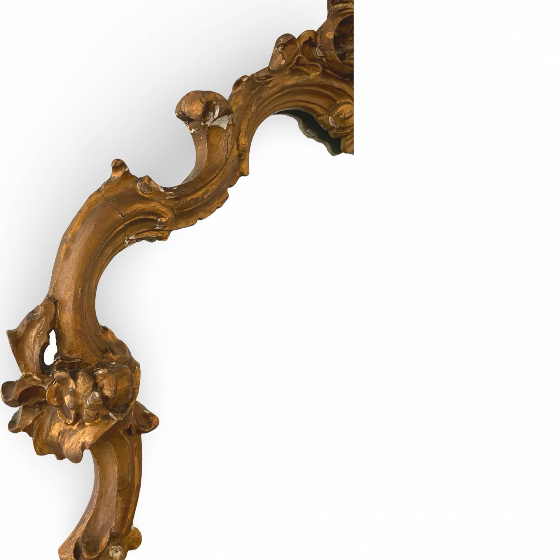 Baroque style wall mirror