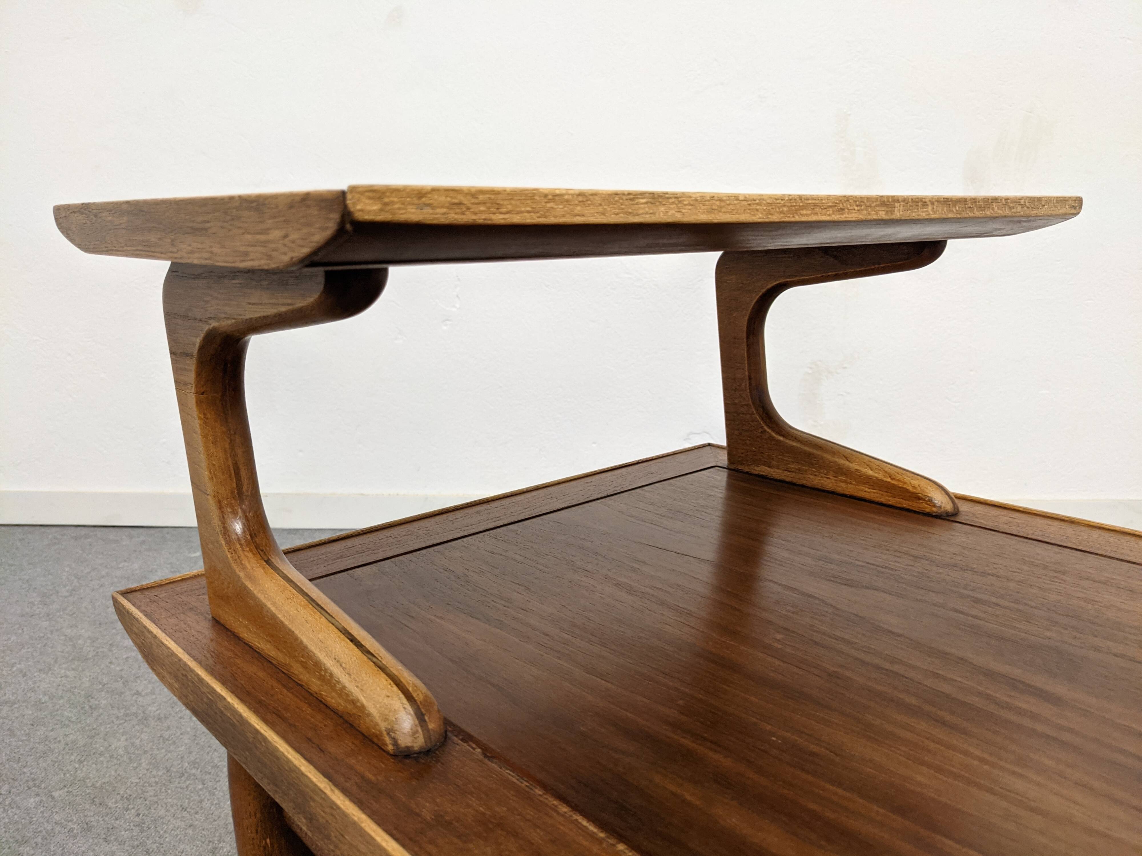 Modernist coffee or side table by Lane Furniture, USA circa 1950.