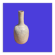 Small Vallauris vase with thin neck