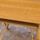 Bureau rotin vintage