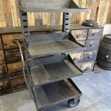 Industrial decorative shelf