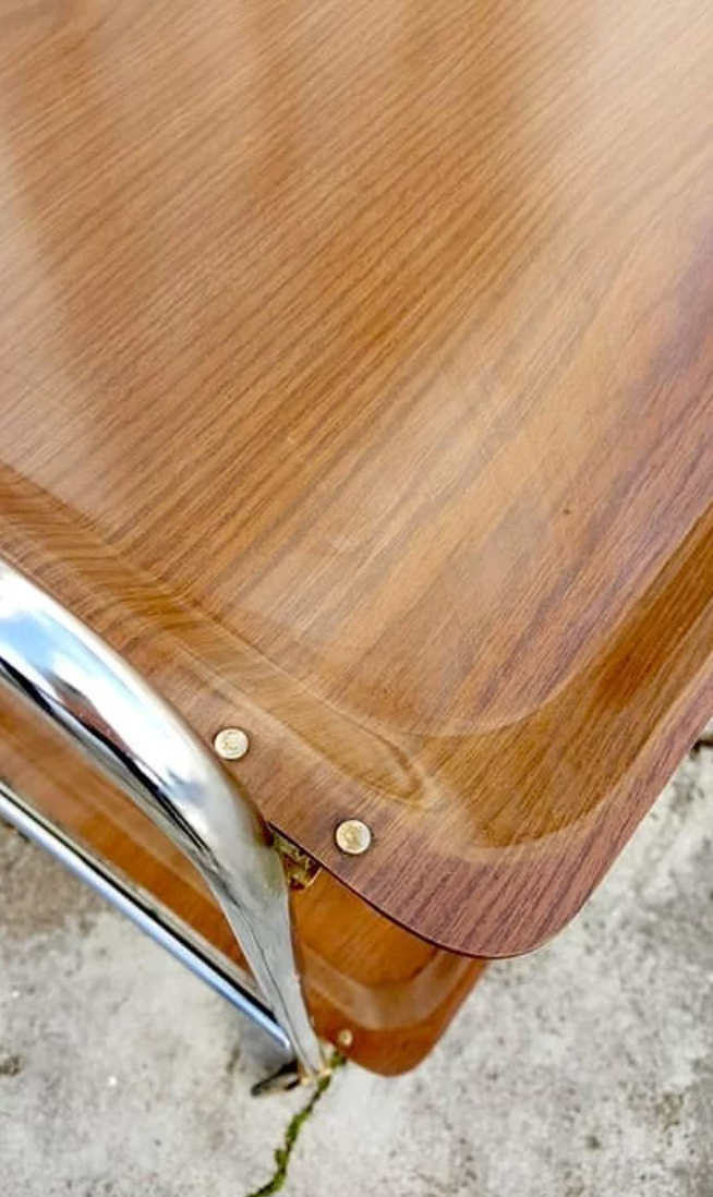 70's folding dessert on wheels