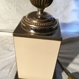 Paire de lampes oeufs style Hollywood Regency