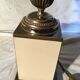 Pair of egg lamps in Hollywood Regency style