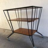 Table service vintage Eiffel feet