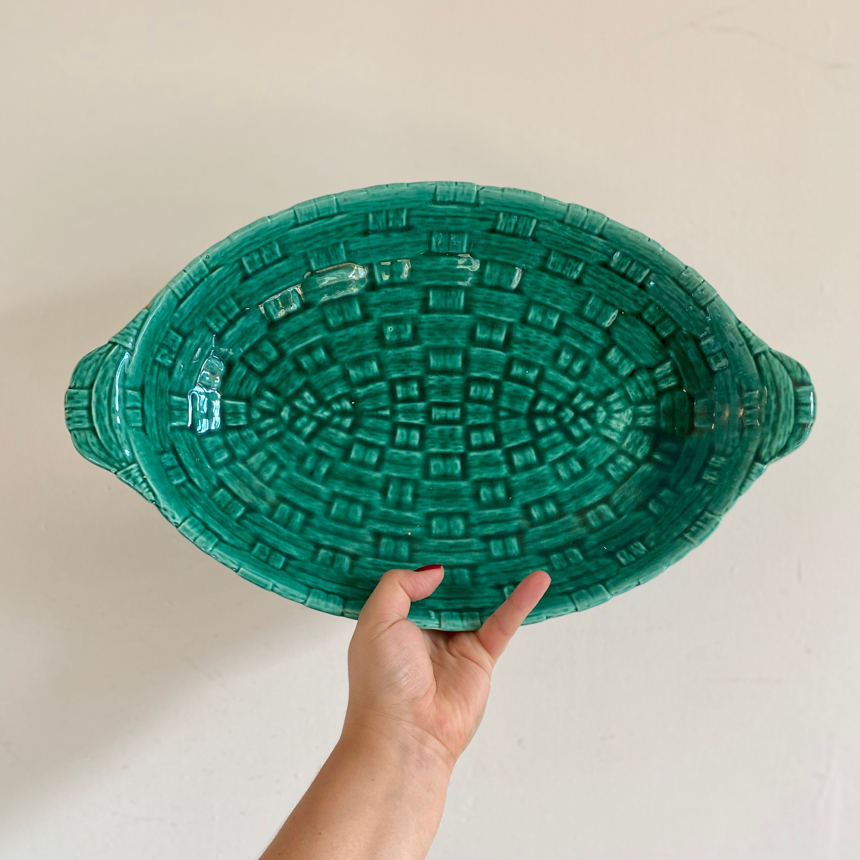 Vintage ceramic dish Digoin