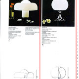 Mushroom lamp designed by Luciano Buttura for Harveiluce, 1968
